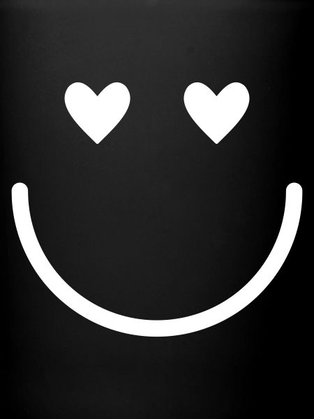Smiley. Minimal. Positive.