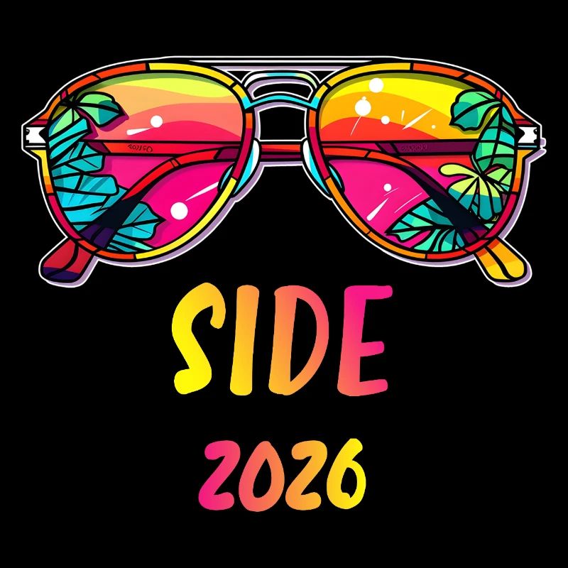 Side 2026 Neon Sonnenbrille