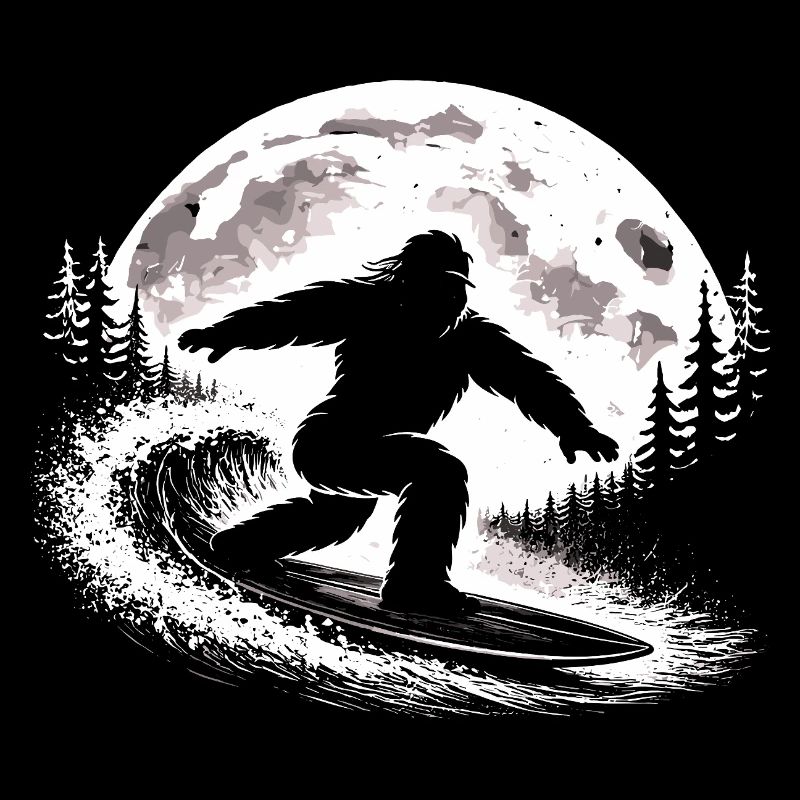 Bigfoot Surfer