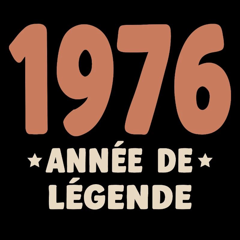 50 ans 1976 Vintage Retro Cadeau Anniversaire