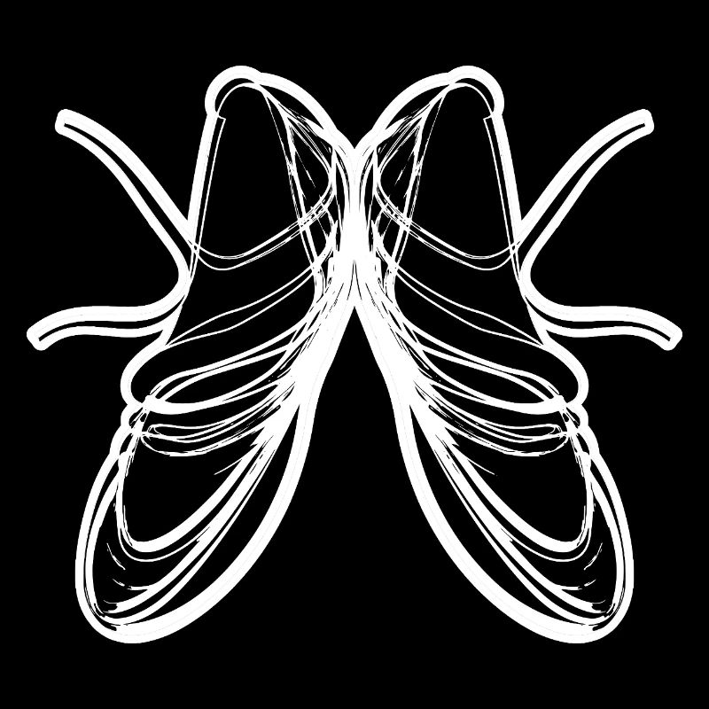 Dessin de chaussures de ballet