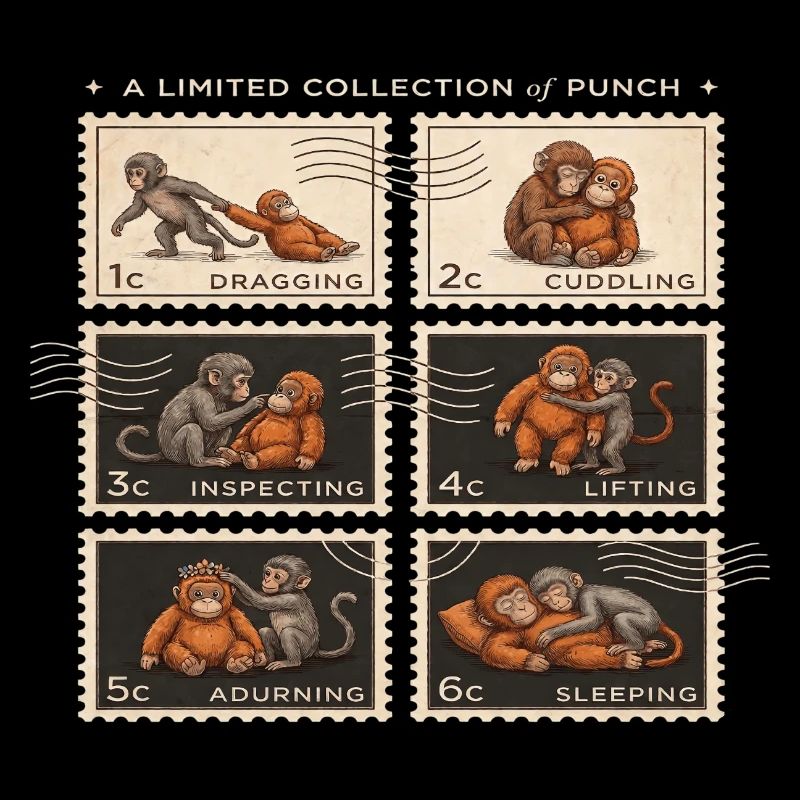 Stamps Baby Monkey Punch