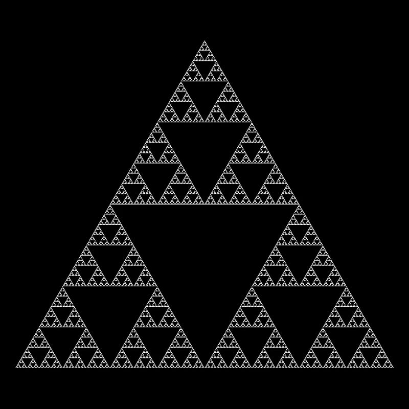 Sierpinski Dreieck Sierpinski Dichtung Sierpinski