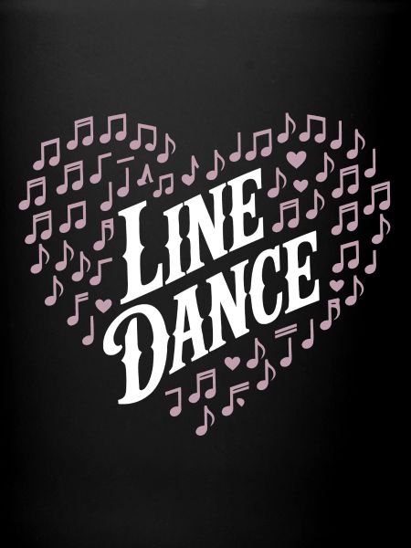 Line Dance Heart Motif