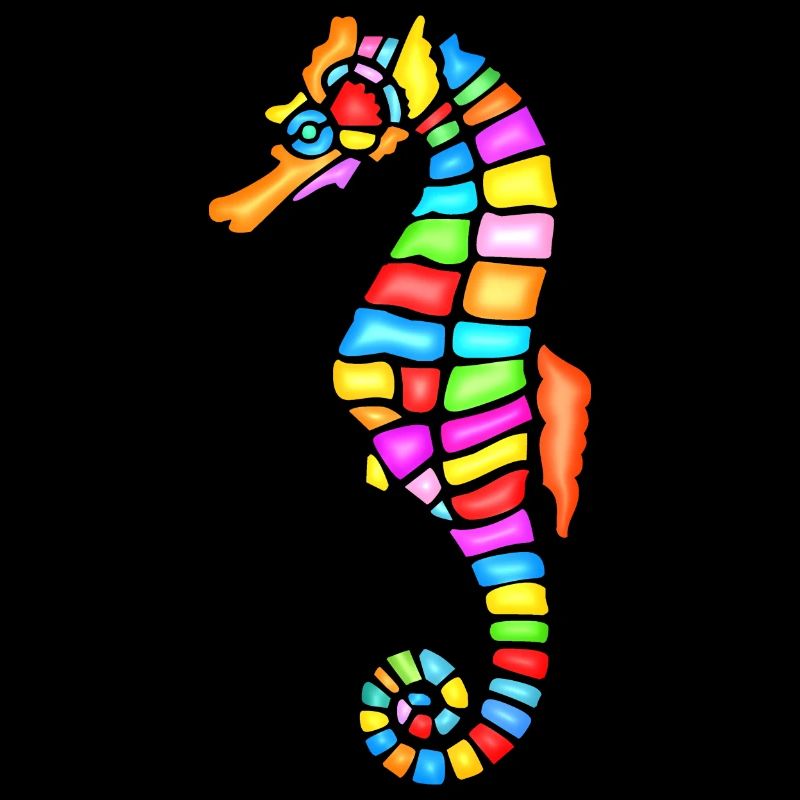 Seepferdchen Seepferd maritim Tier unter Wasser