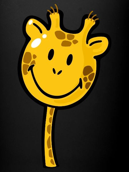 Smiley Giraffe