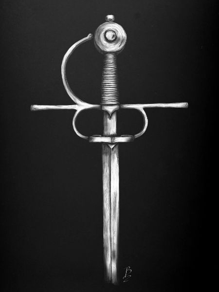 Garde d'épée latérale