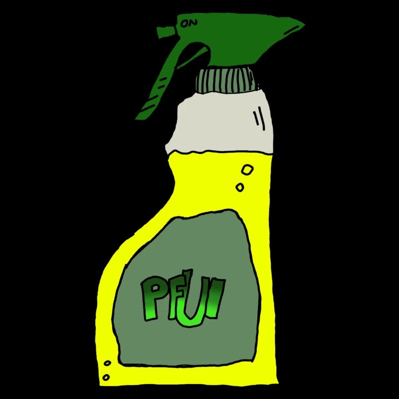 Sprühflasche Pfui