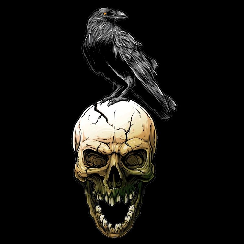crow skull