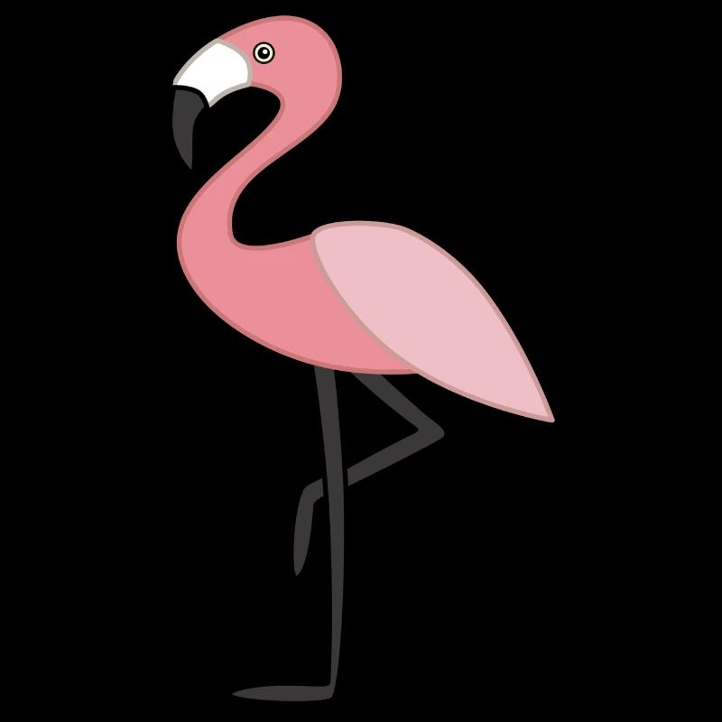 Flamant rose pink