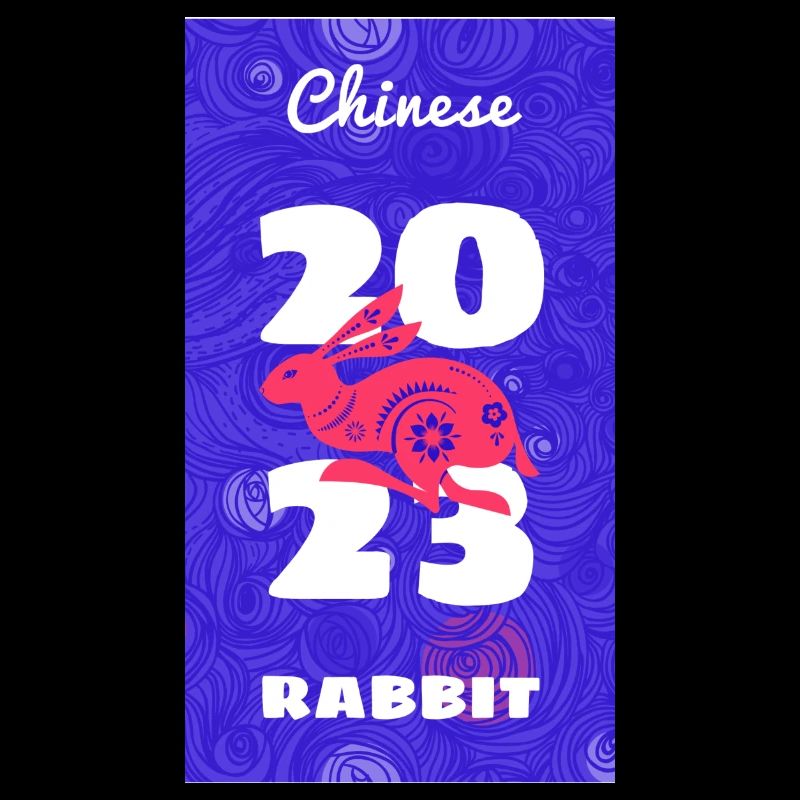 New year 2023 rabbit