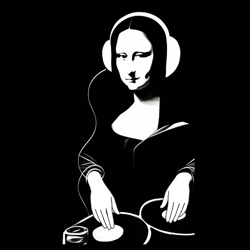 DJ Mona Lisa - Iconic Remix Art