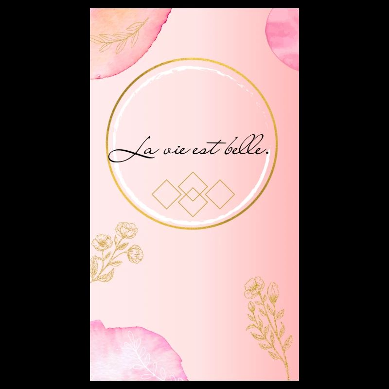 Life is Beautiful - Design Print