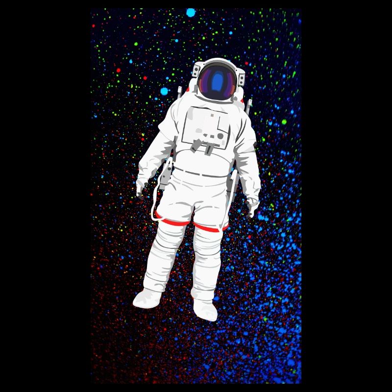 Astronaute en combinaison spatiale