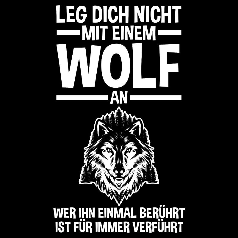 Tier Waldtier Wolf