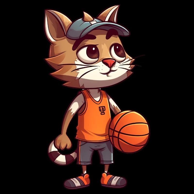 Basketball Katze