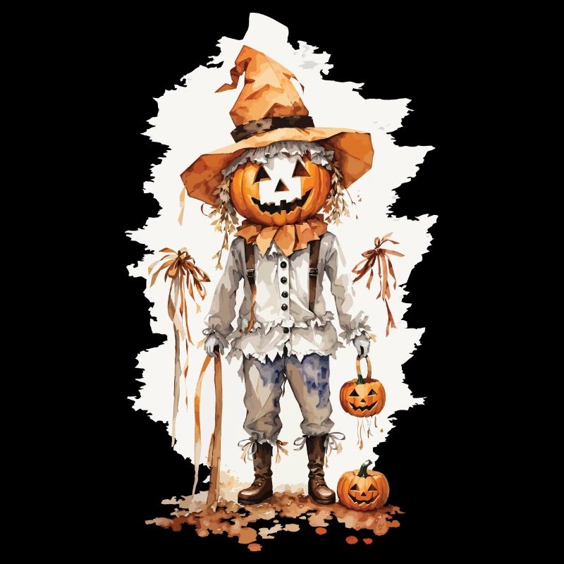 Magische Vogelscheuche Halloween Cottagecore