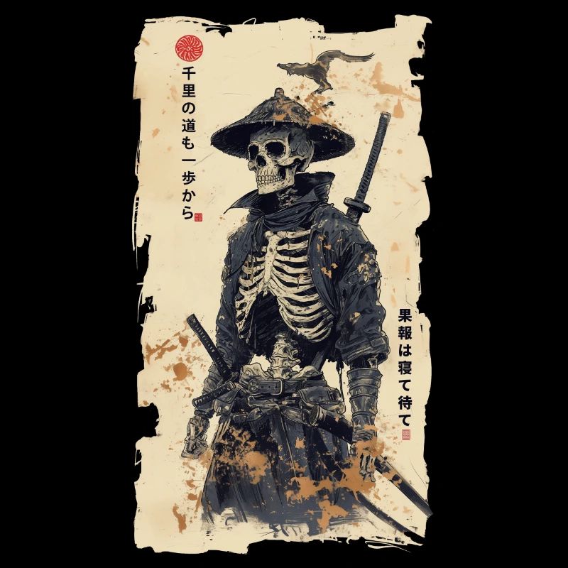 Samouraï squelette