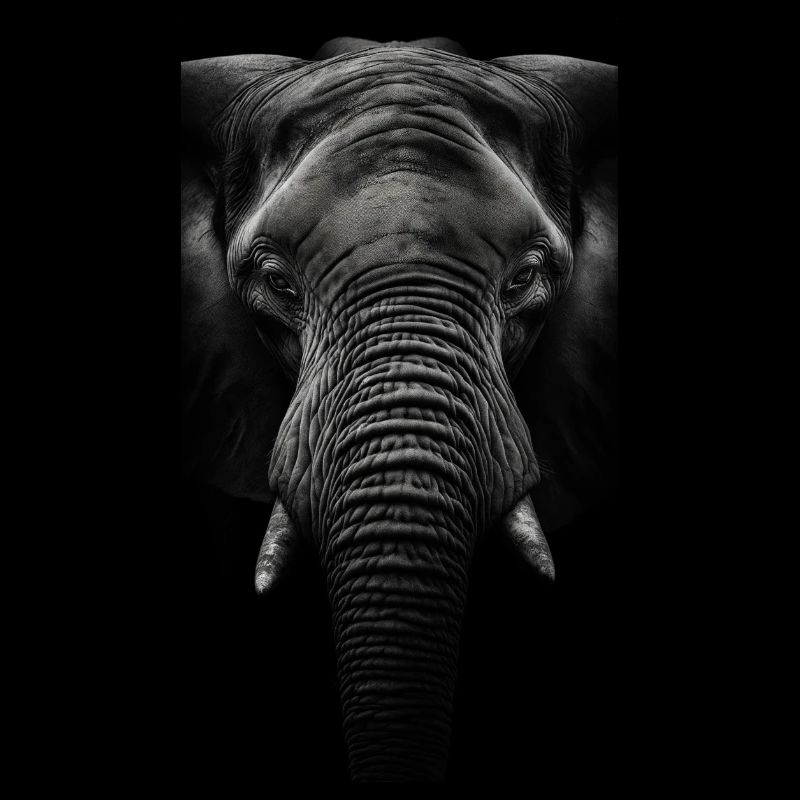 Éléphant majestueux