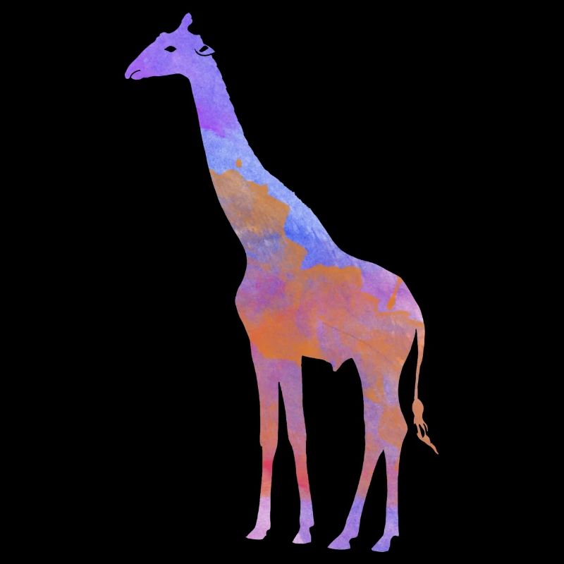 Giraffe bunt