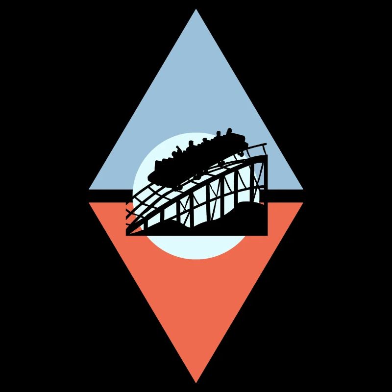 Achterbahn rollercoaster