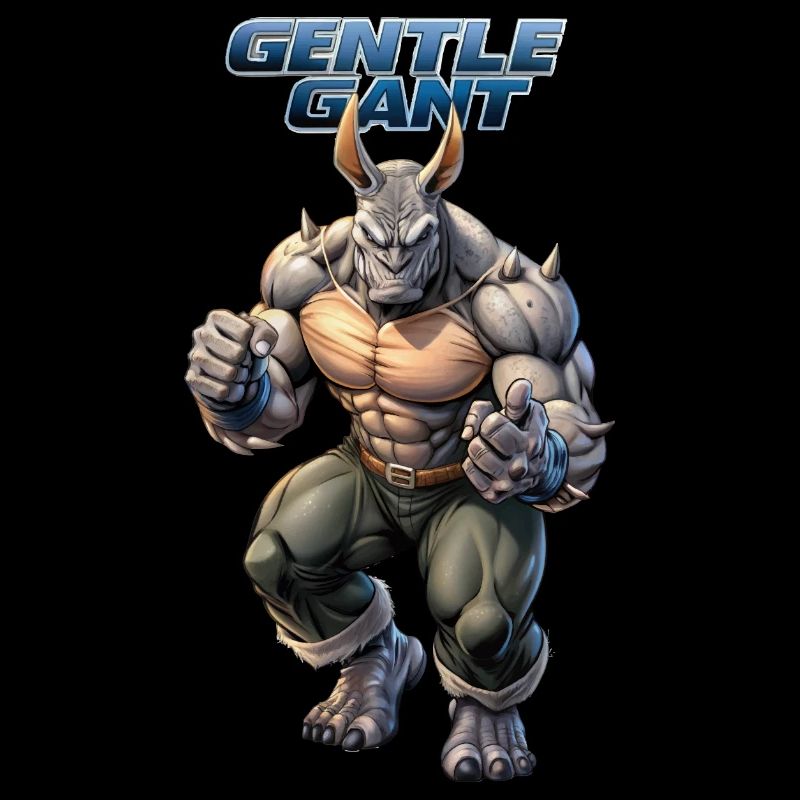 RHINOCÉROS, GENTIL GÉANT