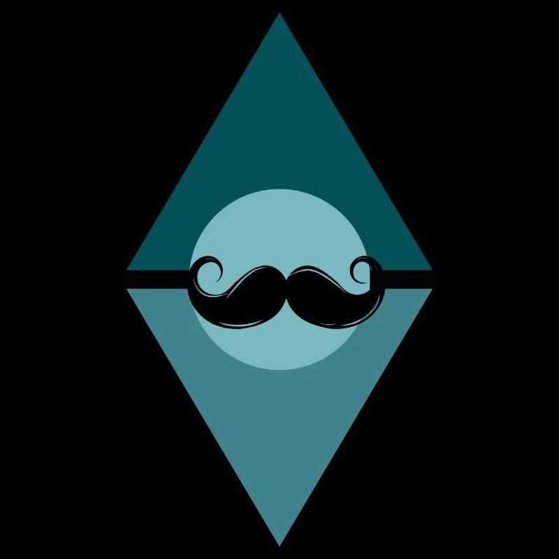 Schnurrbart Sir Hipster