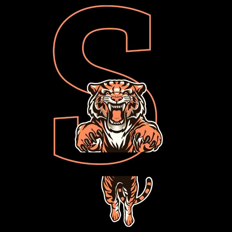 Tiger Buchstaben - Geschenkidee