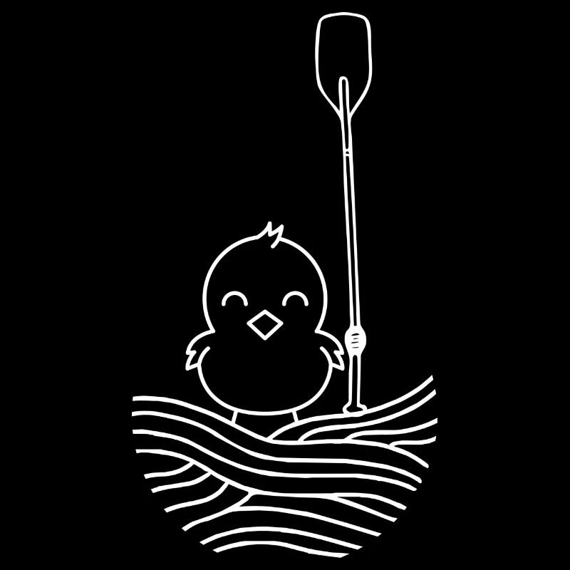 Süßes Rudermädchen - Mädchen Rudern