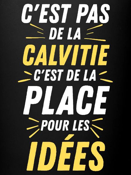 Calvitie? Place pour les idées