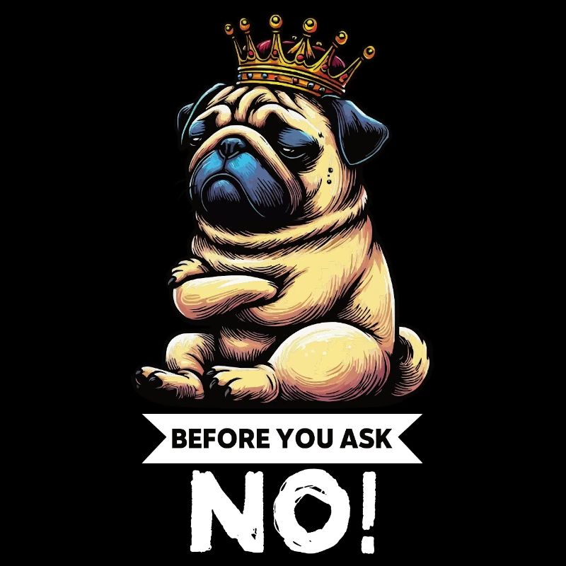 Before You Ask Mops Möpse Mopsbesitzer Mopshalter