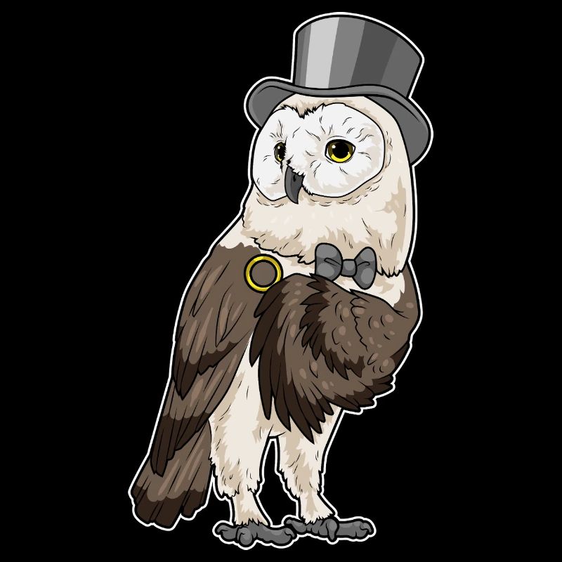 Eule Bräutigam Ehering Hochzeit