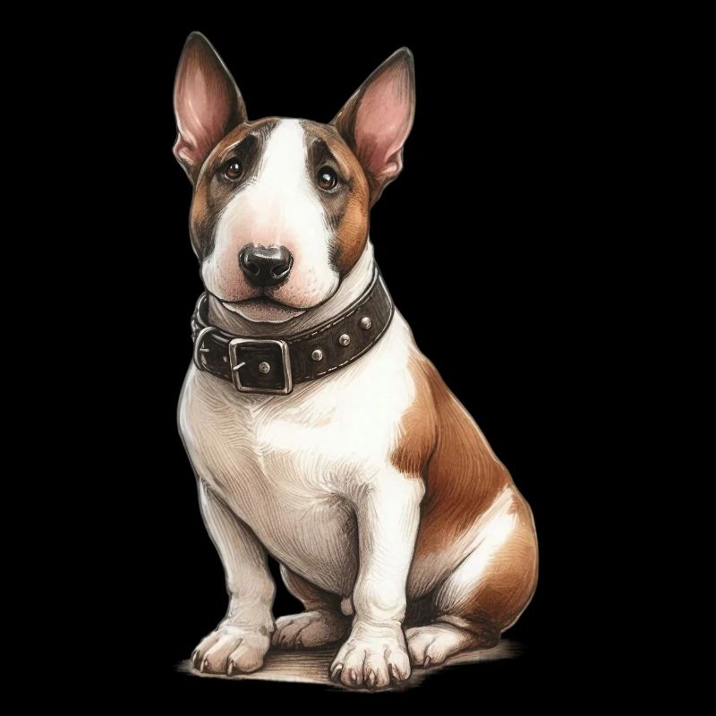 Pitbull Terrier Illustration