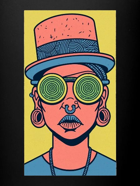 Visage féminin #1