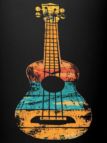 Ukulele Retro Style