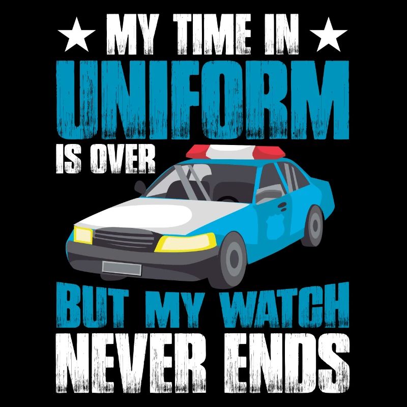 My time in uniform is over police policeman