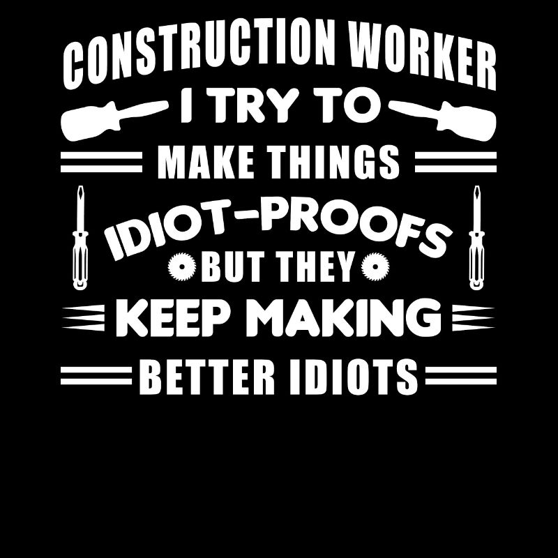 Conception de construction pour hommes Papa Ouvrier de la construction