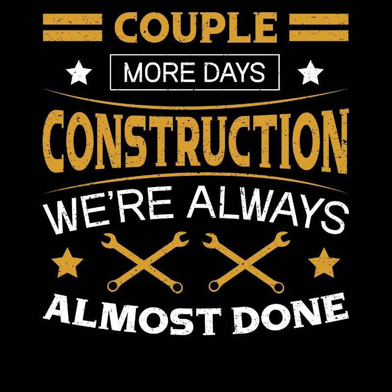Building Design For Men Daddy Construction Worker