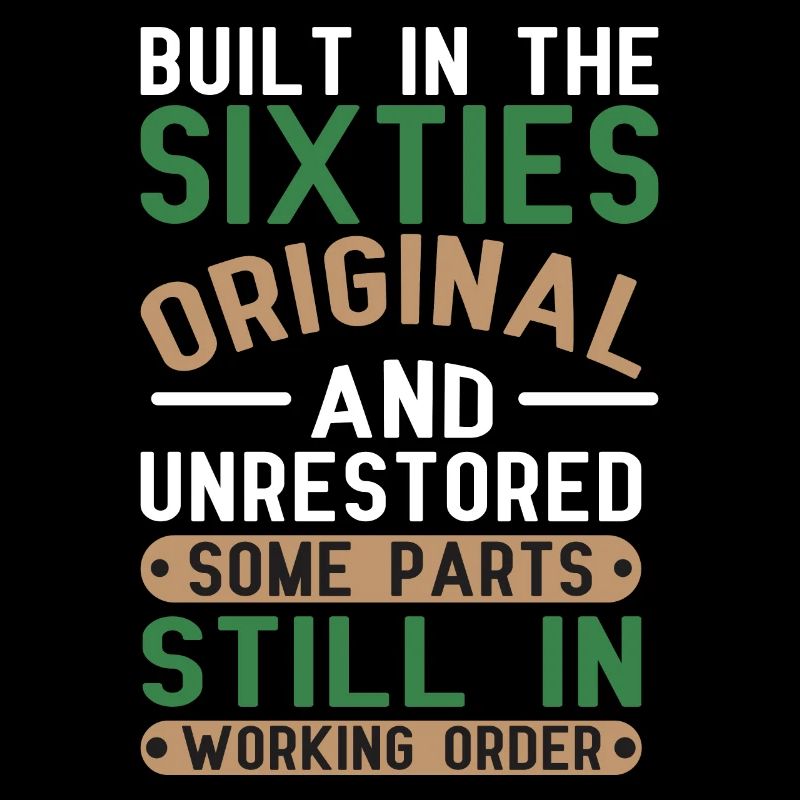 Construit sixties original 50th birthday