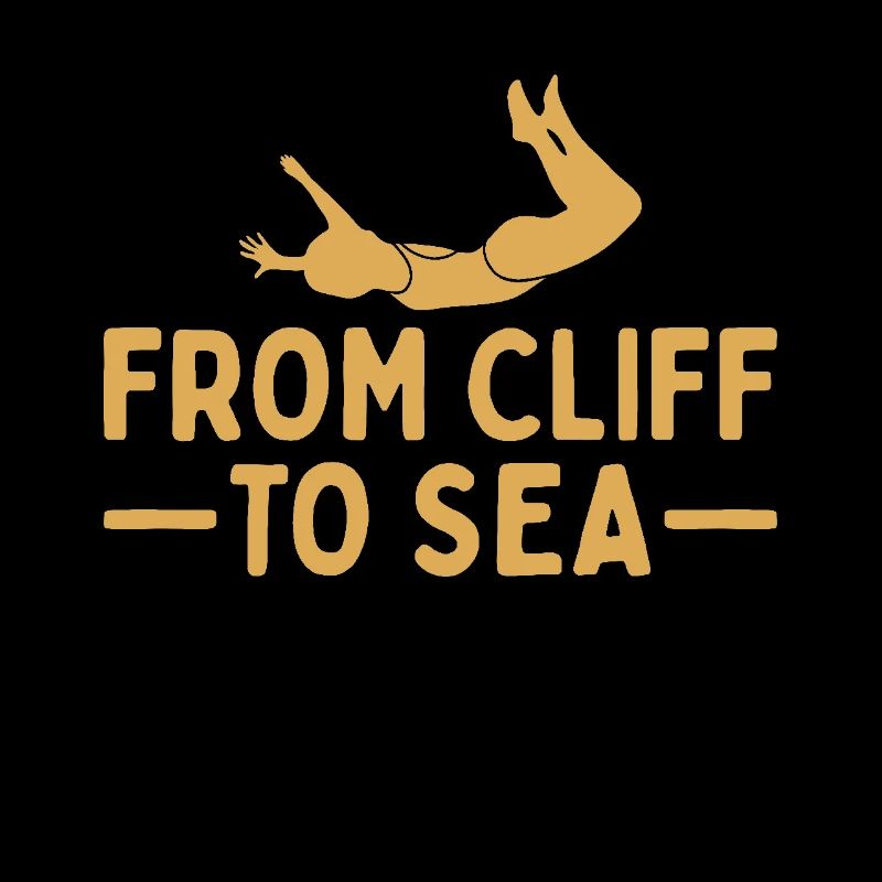 Diver Diving Cliff Diver