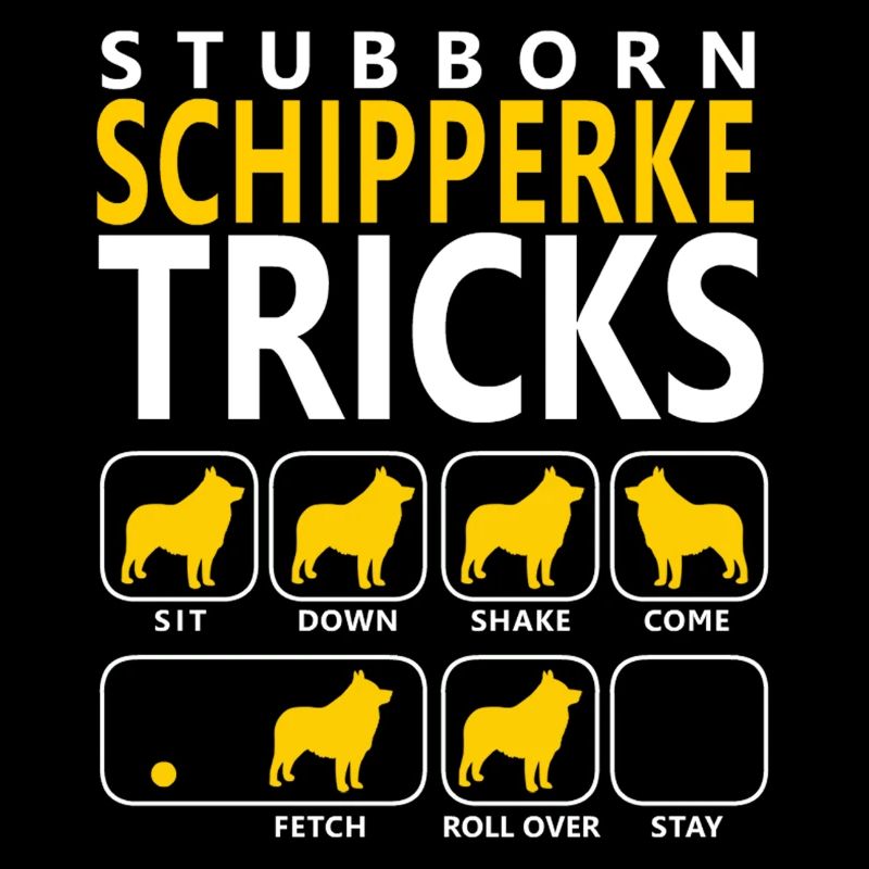 Stubborn Schipperke Tricks
