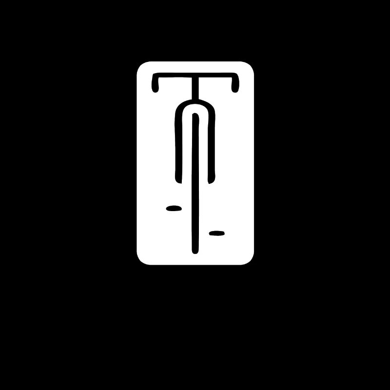 Logo rétro minimal de cadeau de vélo pour le vélo et le vélo