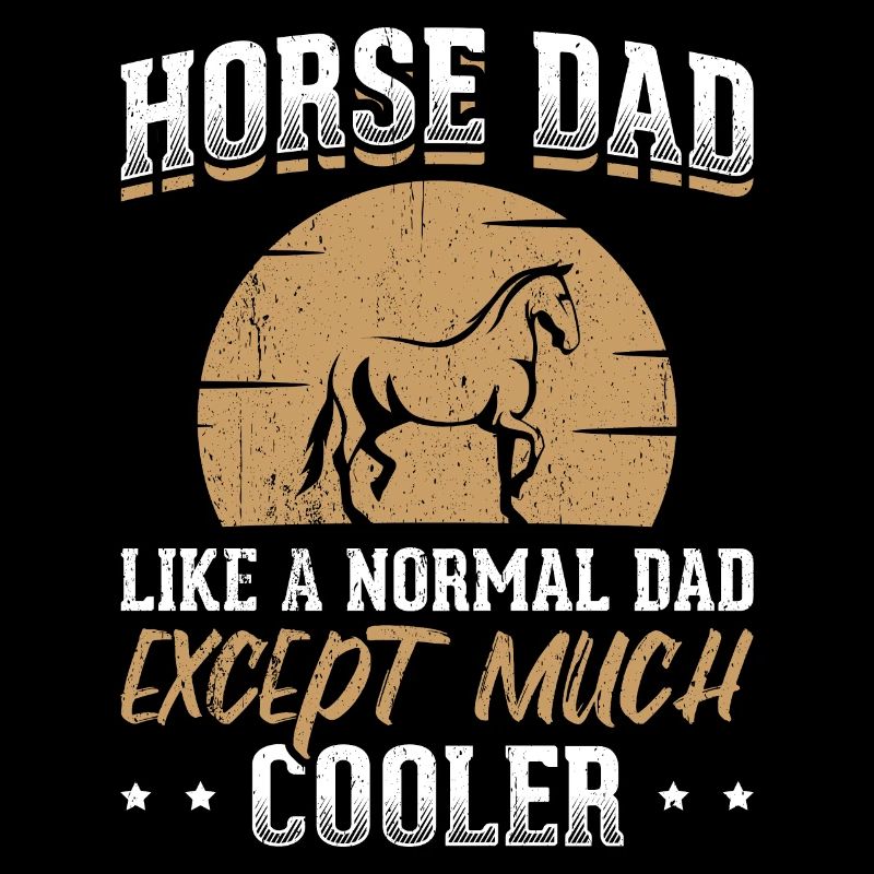 Citation de conception de cheval sarcastique papa cheval cool