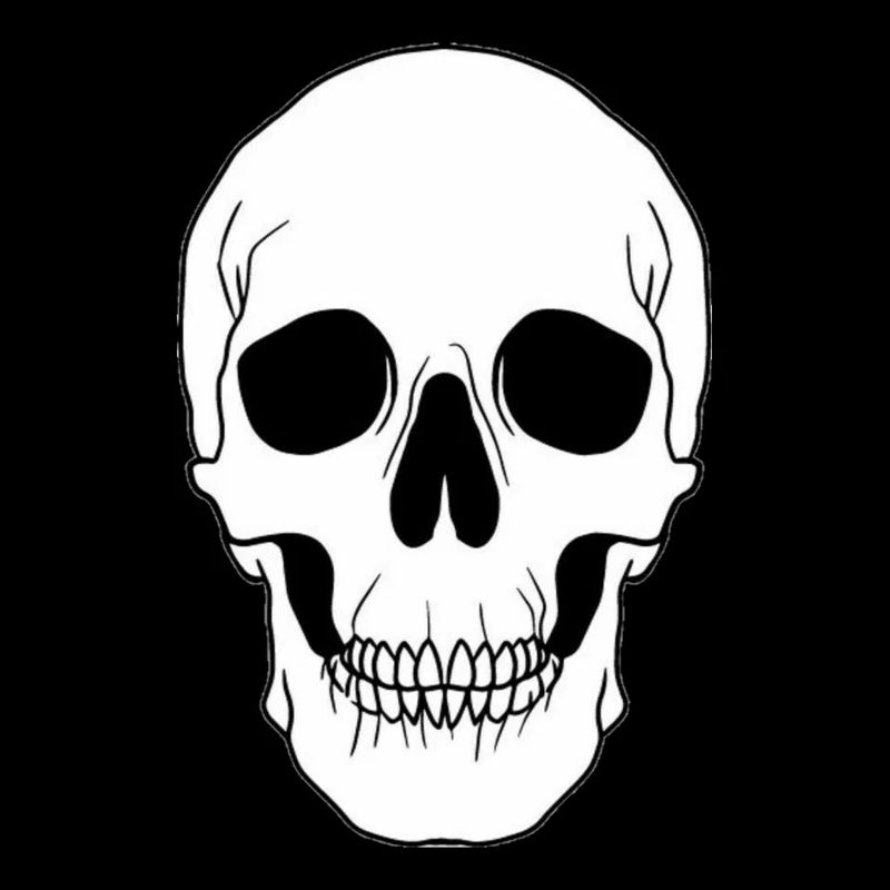 Skeleton Gesicht: Halloween