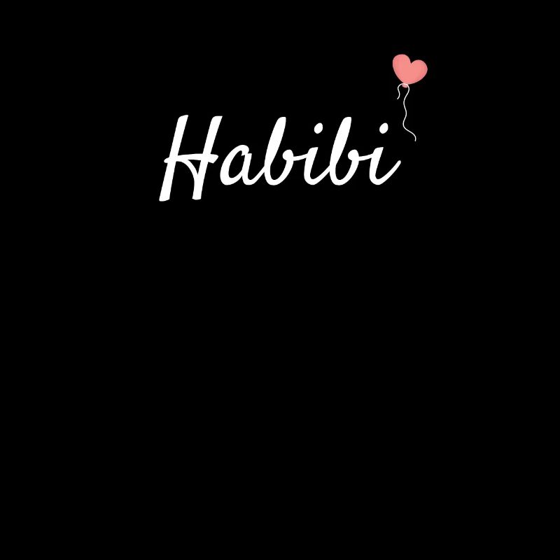 Habibi Lustiger Spruch auf Arabisch Geschenkidee