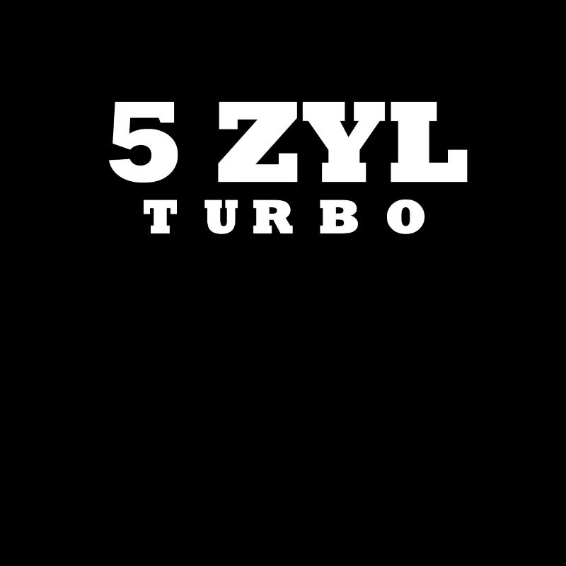 5 cylinder turbo oldtimer 1-2-4-5-3 gift idea