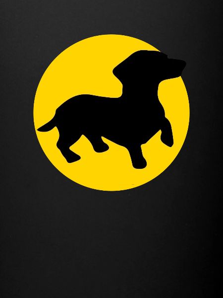 teckel et lune