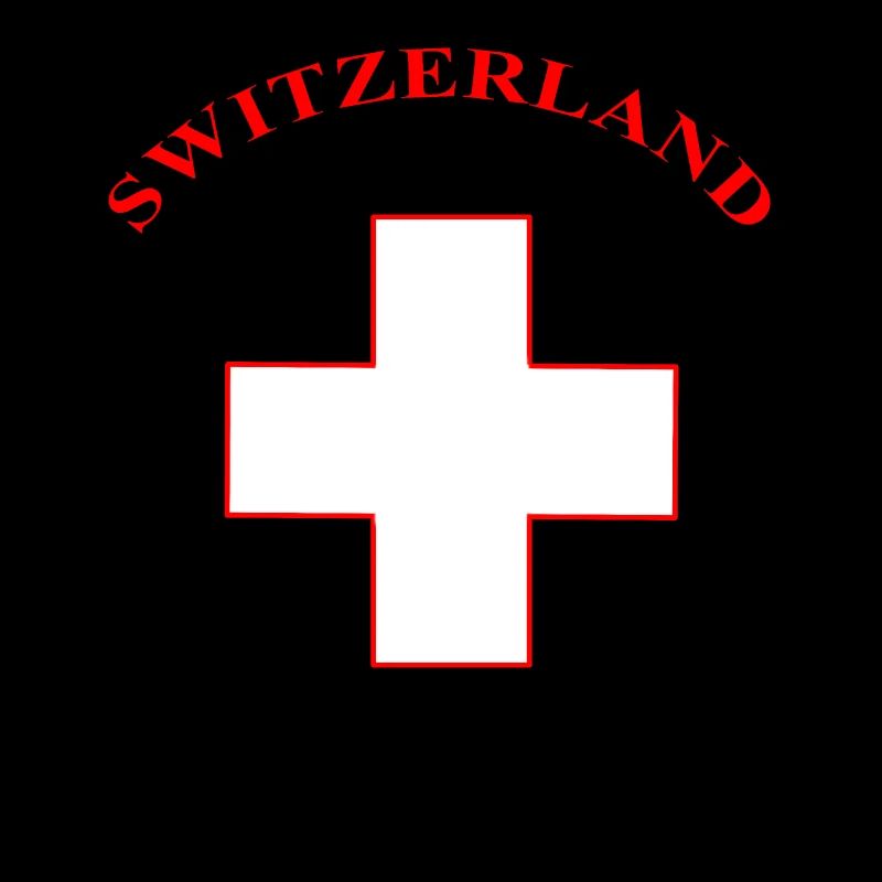 J'aime le cadeau du drapeau suisse suisse