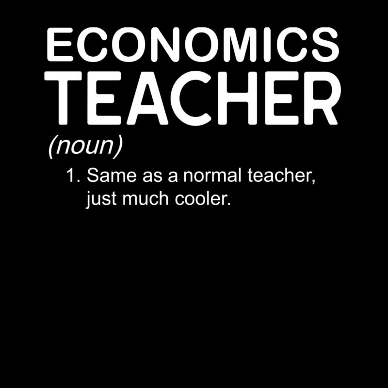 Un professeur d'économie plus cool que les autres enseignants