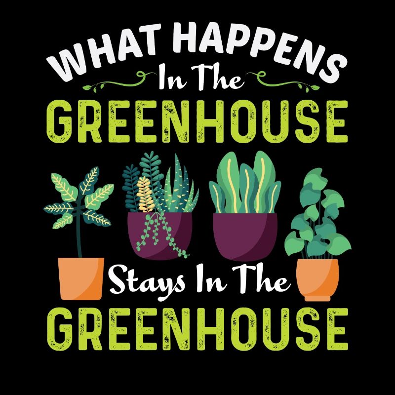 Gewächshaus Gärtner Gartenarbeit Bin im Urlaub